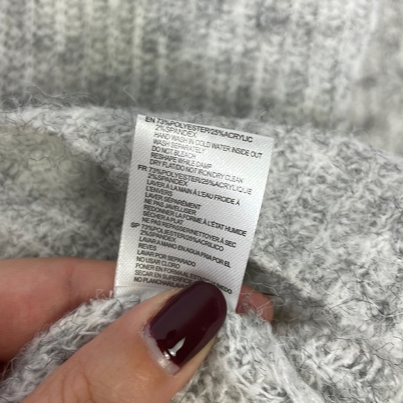 Simons heathered gray plush sweater - Picture 6 of 8